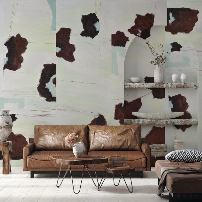 PÉTALES - Hand Painted Wallcovering-Porter Teleo
