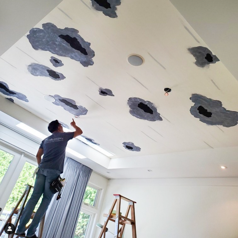 EN PLEIN AIR - Hand Painted Wallcovering-Porter Teleo