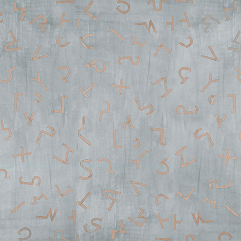 SIGNS + SIGNIFIERS Hand Painted Wallcovering – Porter Teleo