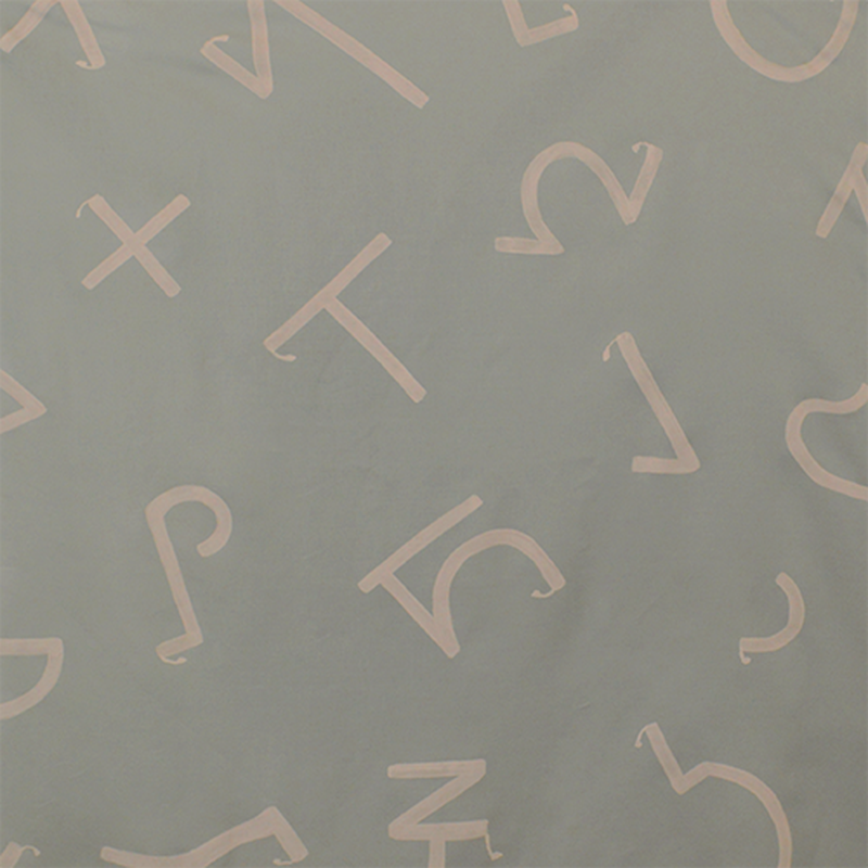 SIGNS + SIGNIFIERS - Hand Painted Textile – Porter Teleo