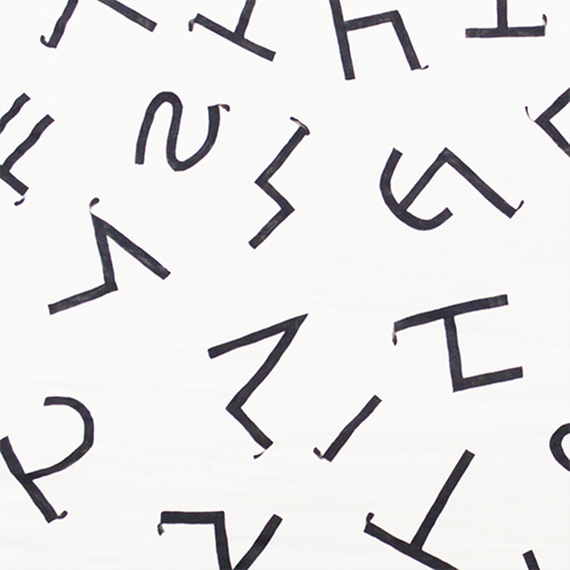 Signifiers Meaning Indesign SIGNS + SIGNIFIERS - Hand Painted Textile – Porter Teleo
